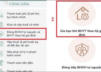 Các bước gia hạn bảo hiểm hộ gia đình online