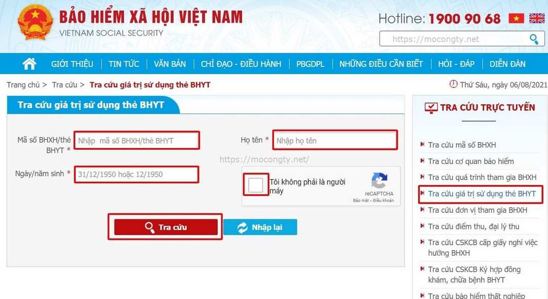  Những bước tra cứu đơn giản